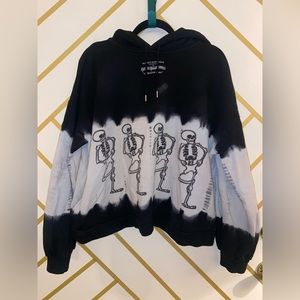Disney Skeleton Dance Hoodie Sweatshirt With Pockets
